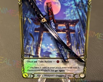 Harmonized Kodachi - Weapon Alter - Flesh and Blood TCG - Etsy