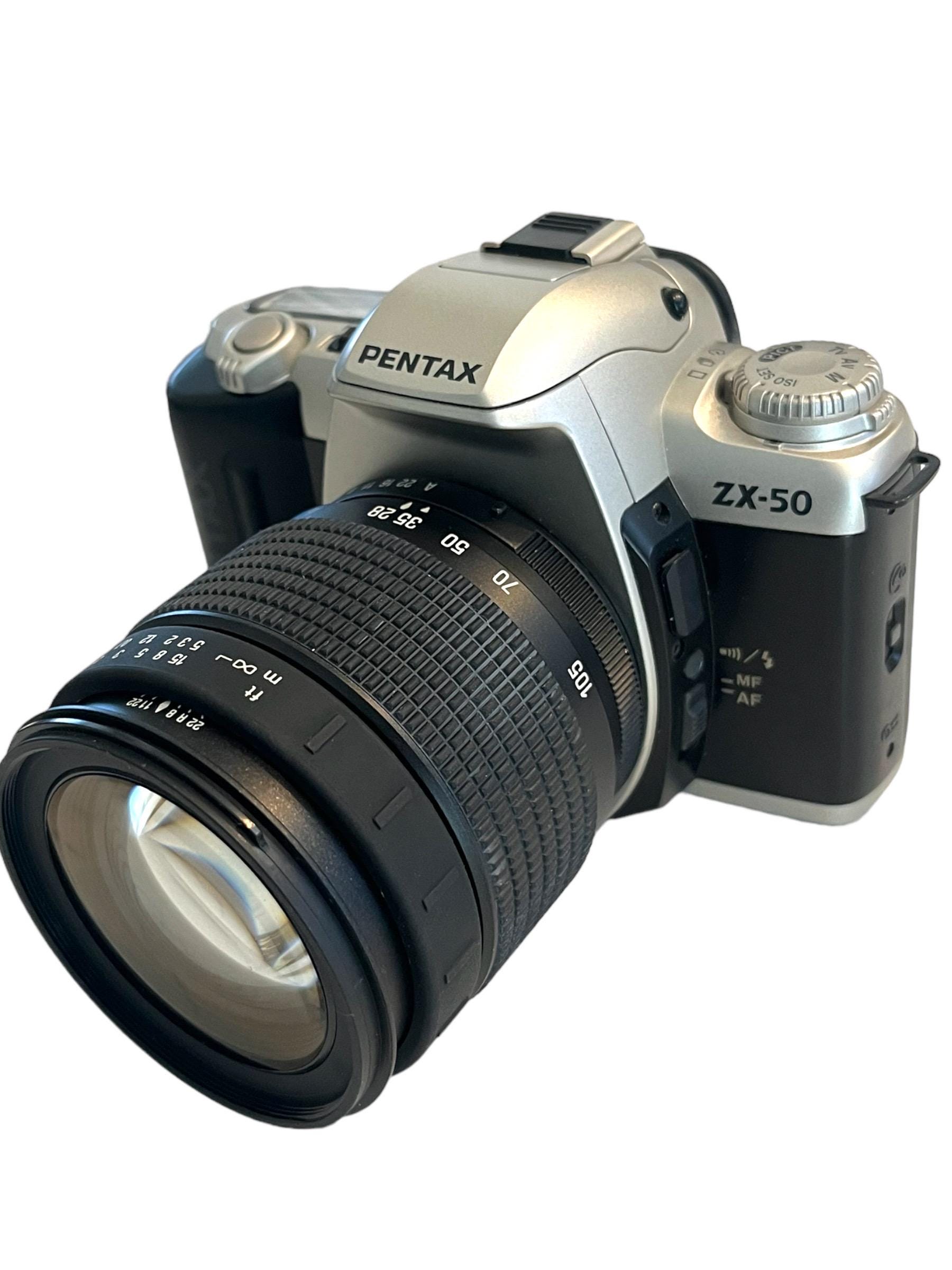 Vintage 35MM Film Camera - Pentax ZX-50 Model 35MM Camera - We