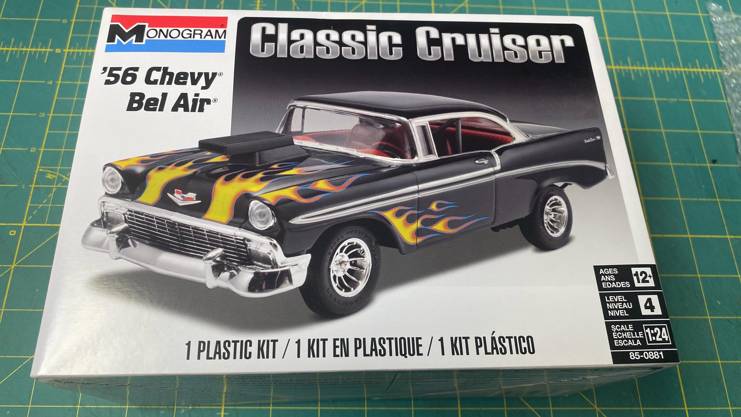 1/24 Monogram 56 Chevy Belair - Etsy