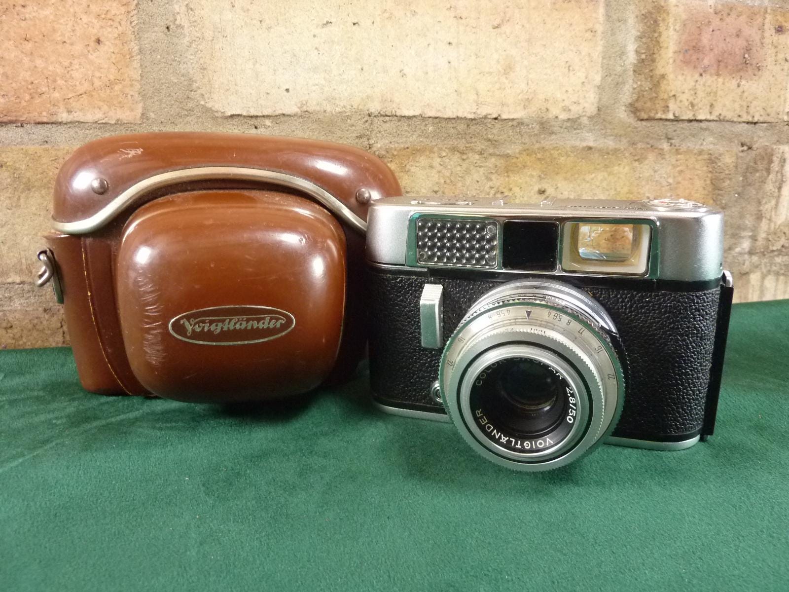 ヴィンテージのVoigtlander Vito CL 35 MMカメラ、1:2.8 50 mmレンズ