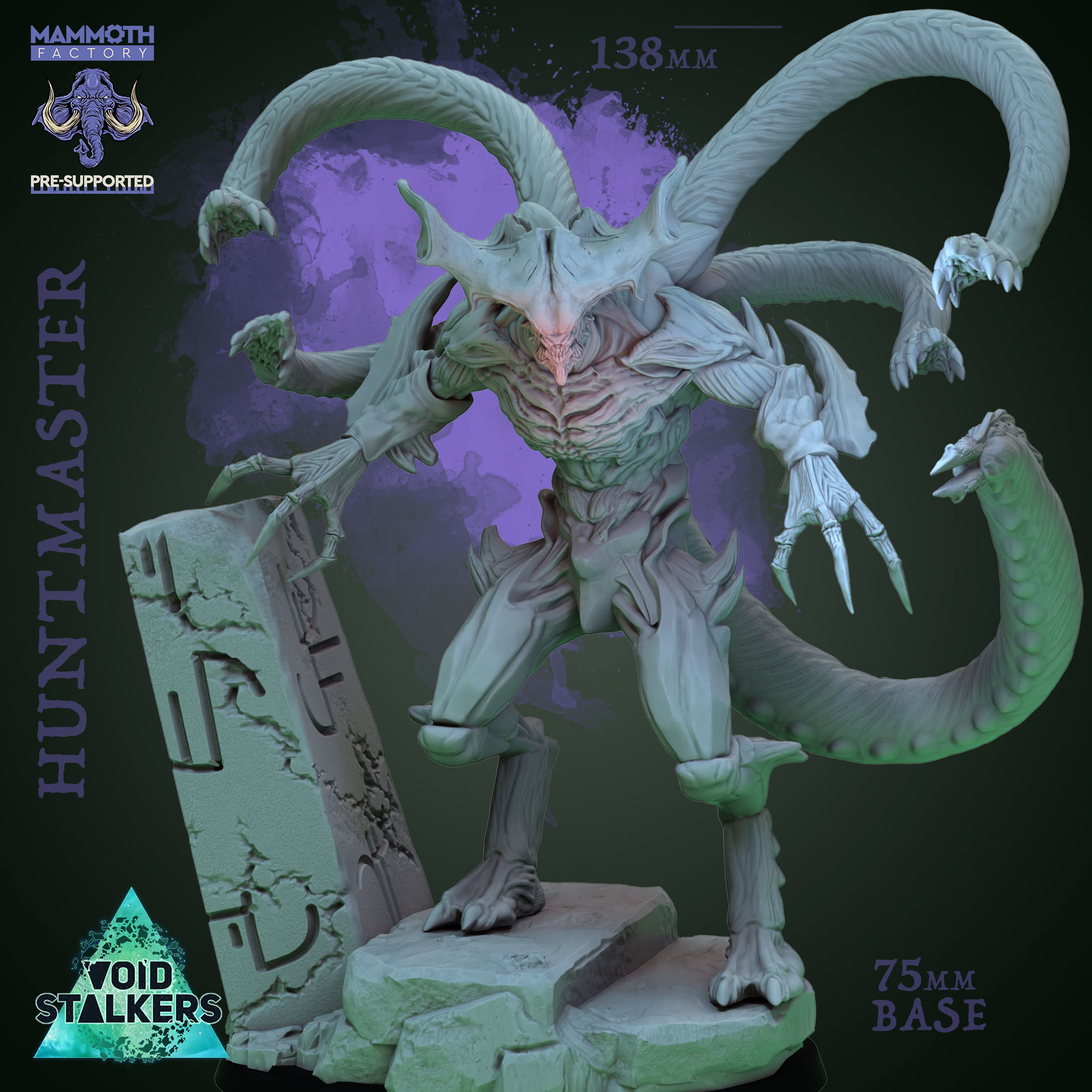 Yssoloth Huntmaster Miniature - Fiend / Demon - Void Stalkers