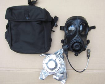 コレクターズアイテム 英国製 エイボン FM12 S10 ガスマスク + フル