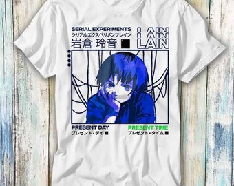 Serial Experiments Lain Japanese T Shirt Adult Unisex Men Women