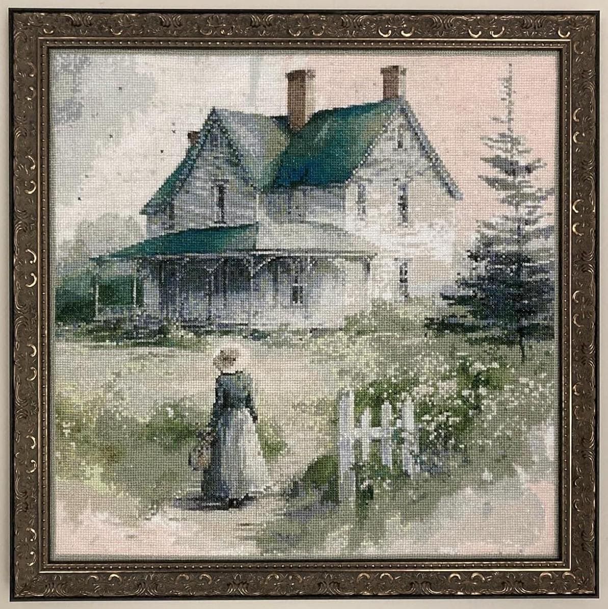 赤毛のアンの家のクロスステッチパターン デジタルダウンロード - Etsy