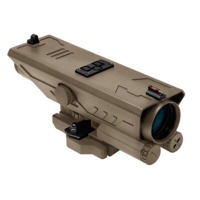 NcSTAR Delta 4x30mm Scope With White and Red Navigation LED