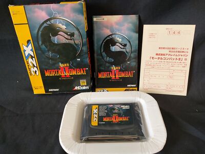 MORTAL KOMBAT 2 Japan SEGA MEGA DRIVE (GENESIS) SUPER 32X set