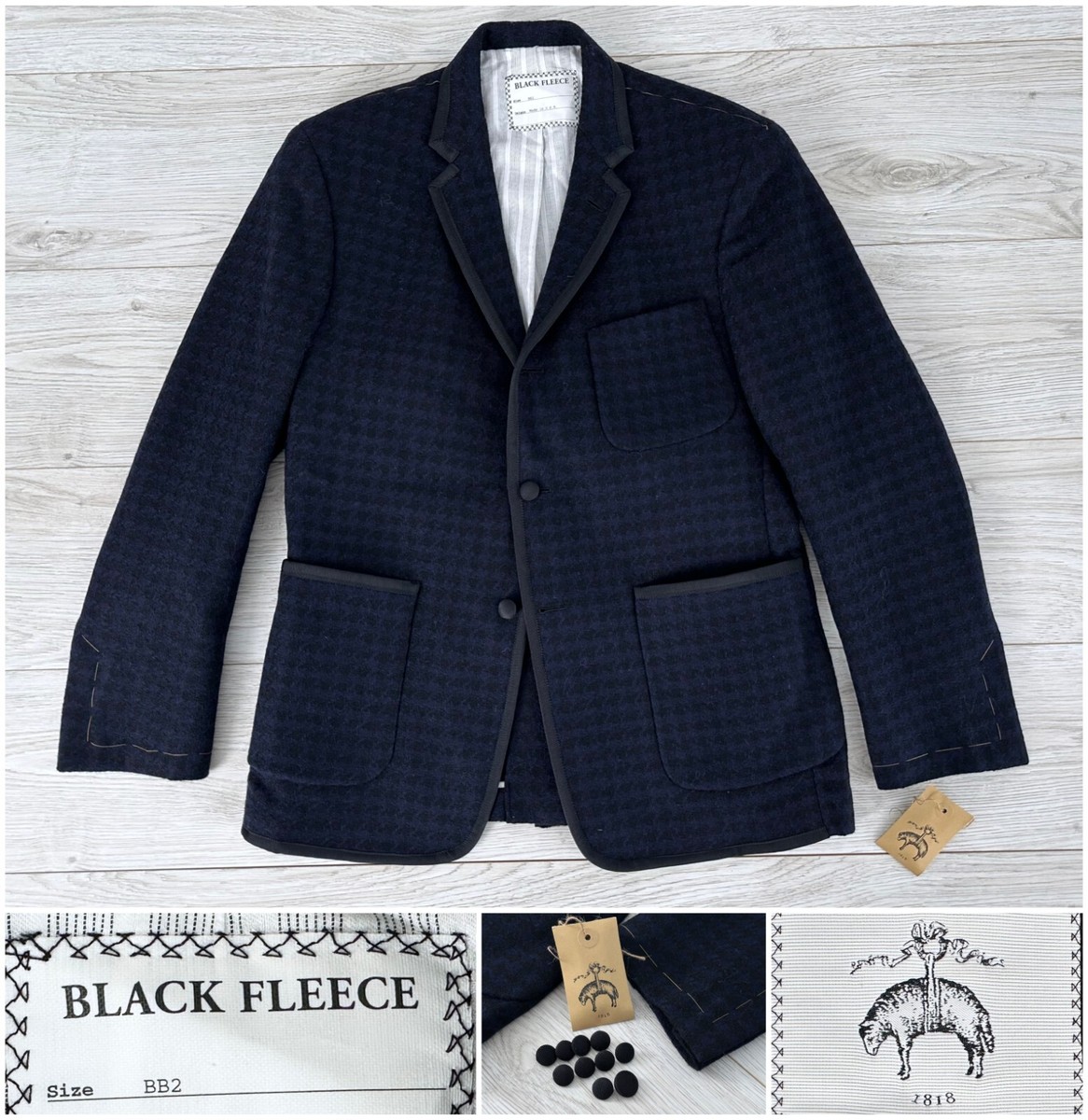 NWT Brooks Brothers Black Fleece x Thom Browne Dinner Jacket, BB2