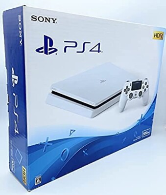 Sony PS4 PlayStation 4 Glacier White 500GB CUH-2200AB02 Japan ver