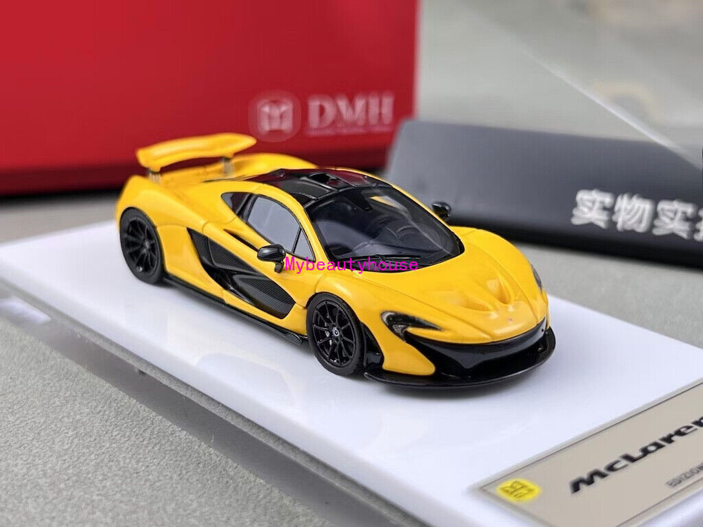 DMH 1:64 Yellow P1 Super Racing Sports Model Diecast Resin Car | eBay