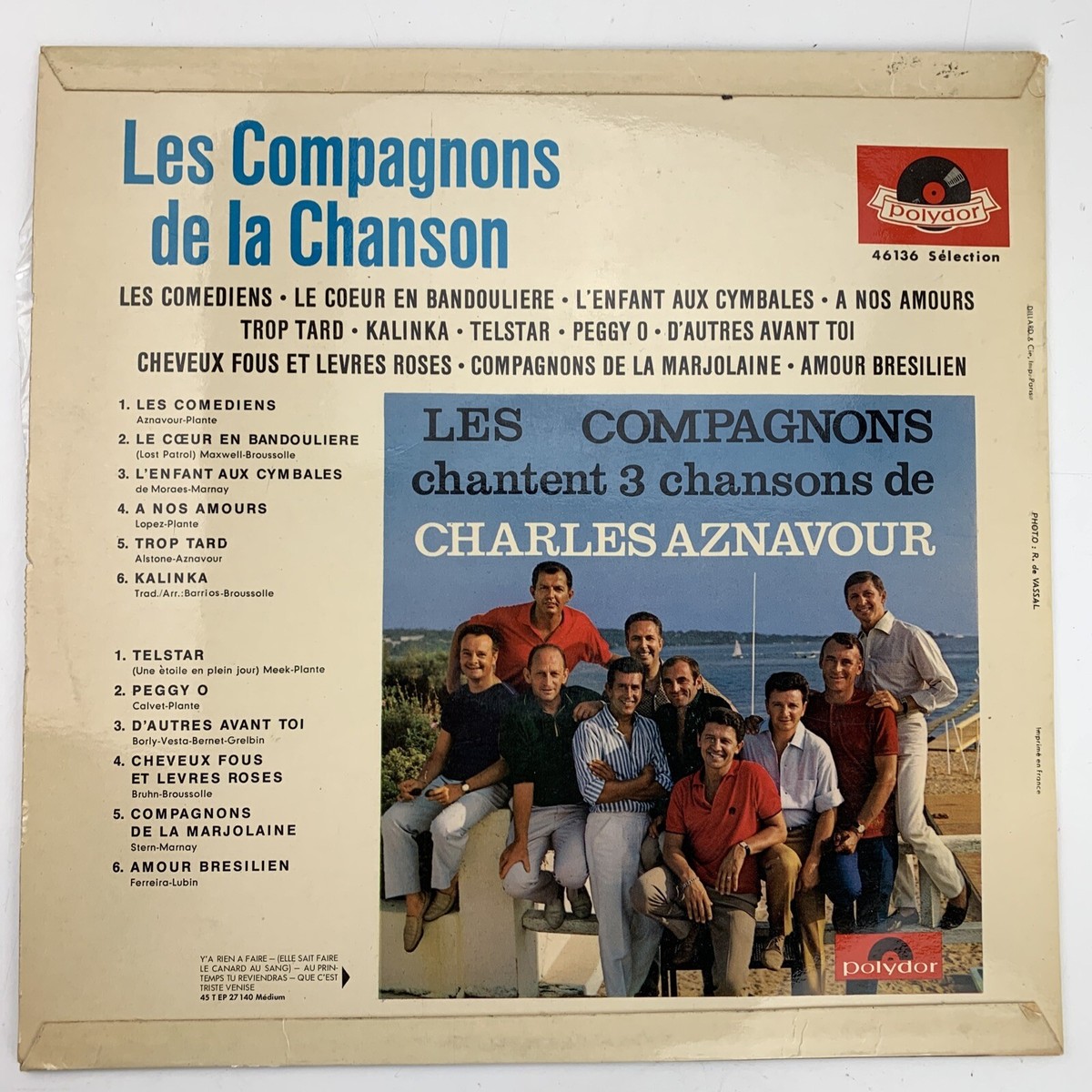 Les Compagnons de la Chanson LP Record Album Vinyl 46136 | eBay