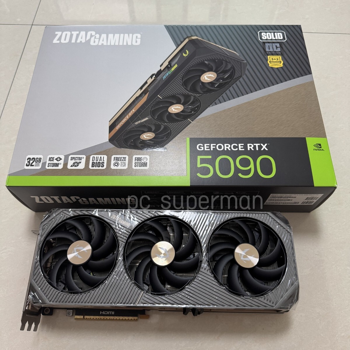 ZOTAC GAMING Geforce RTX 5090 (No Core, No VRAM) With Box | eBay
