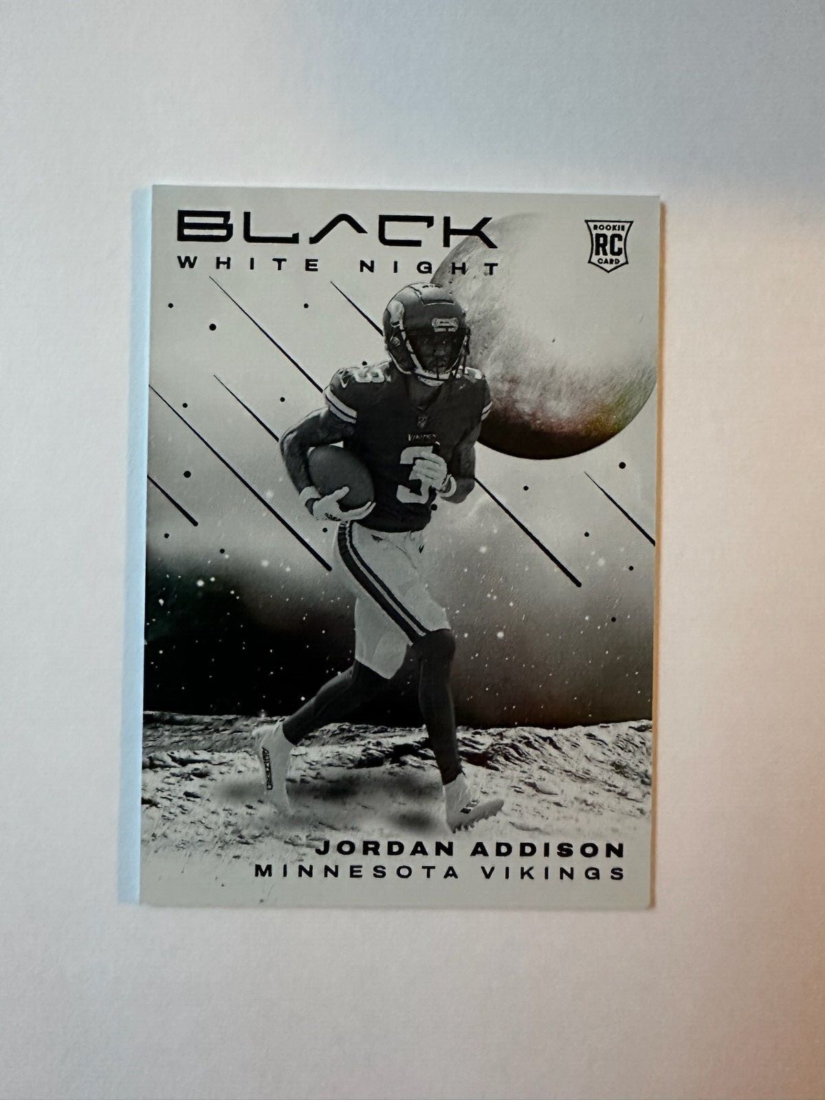 Jordan Addison 2023 Black #WN-21 White Night /(SSP) Price Guide