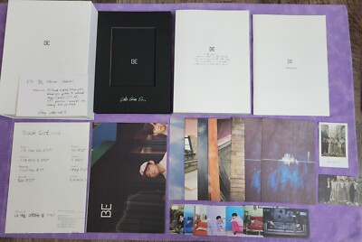 BTS Be album DELUXE - OT7 photocard, all inclusions | eBay