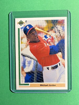 1991 Upper Deck MICHAEL JORDAN Baseball Rookie Card #SP1 RC