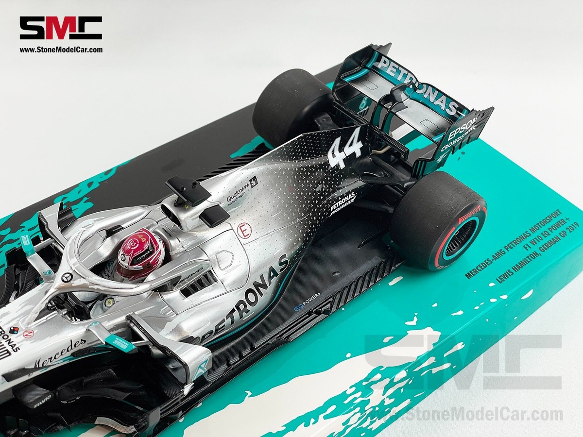 Mercedes F1 W10 Lewis Hamilton German 2019 World Champion 1:18