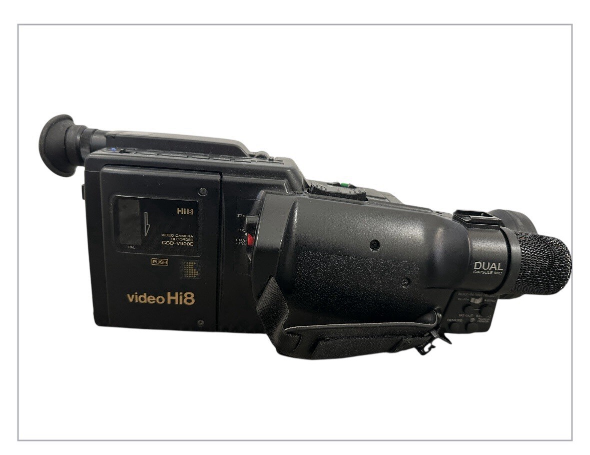 Vintage Professional Video Camera Sony CCD-V900E Japan 1989 Rare