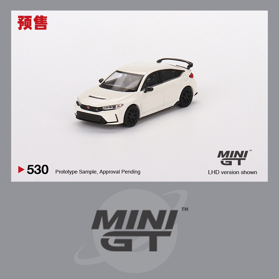 MINI GT 1:64 Honda Civic Type R Championship White 2023 LHD Model