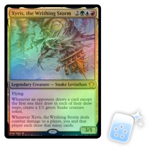 FOIL XYRIS, THE WRITHING STORM Commander 2020 Magic MTG MINT CARD