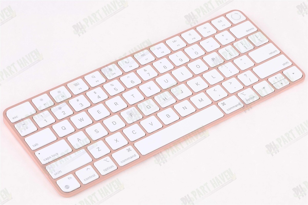 New Pink Apple Magic Keyboard W/Touch ID | Compact Layout | A2449