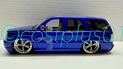 JADA DUB CITY 2002 CADILLAC ESCALADE 1:24 BLUE KMC | eBay