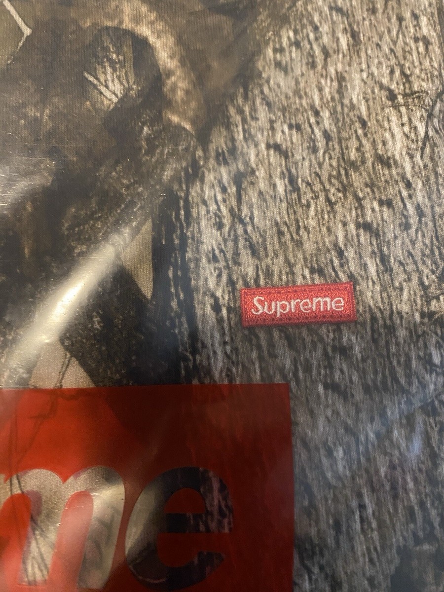 Supreme Small Box Logo Tee FW24 TrueTimber HTC Fall Camo Size