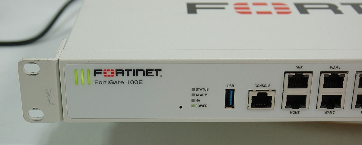 Fortinet FortiGate 100E Security Appliance Firewall FG-100E Reset