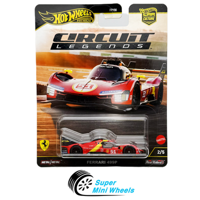 Hot Wheels 1:64 Car Culture Ferrari 499P - Circuit Legends | eBay