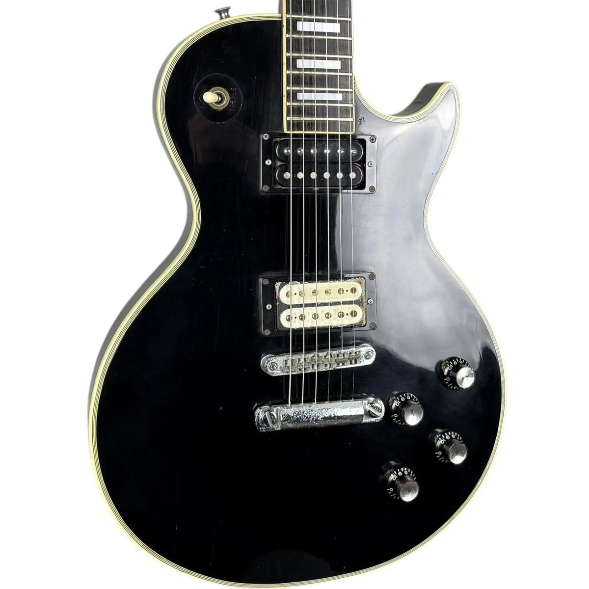 Greco ブラック レスポールカスタム 1976年日本製 ジャパンビンテージ