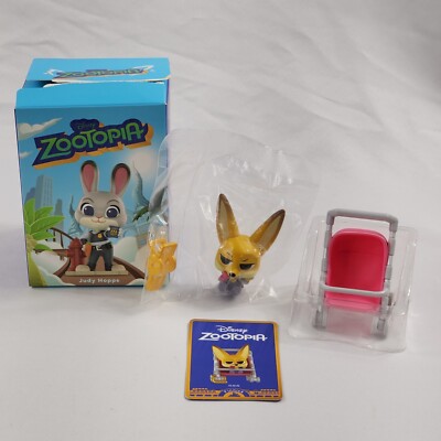 POP MART X Disney Zootopia Series Animal City Finnick Figure New