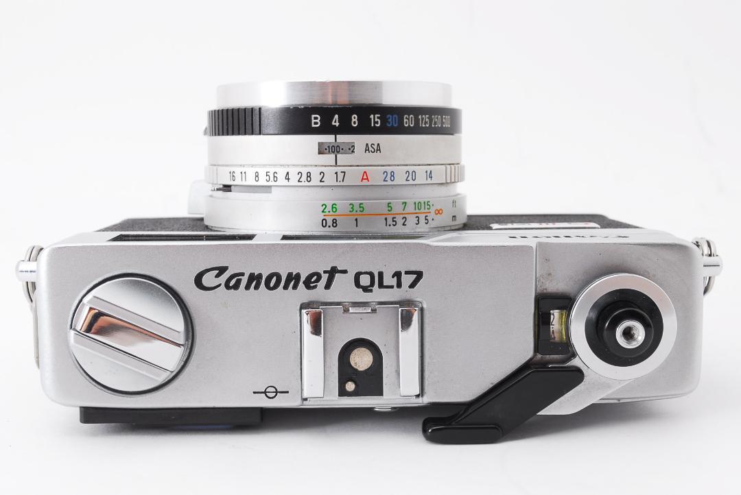 Canon Canonet QL17 GIII G3 Rangefinder Film Camera w- 40mm 1.7