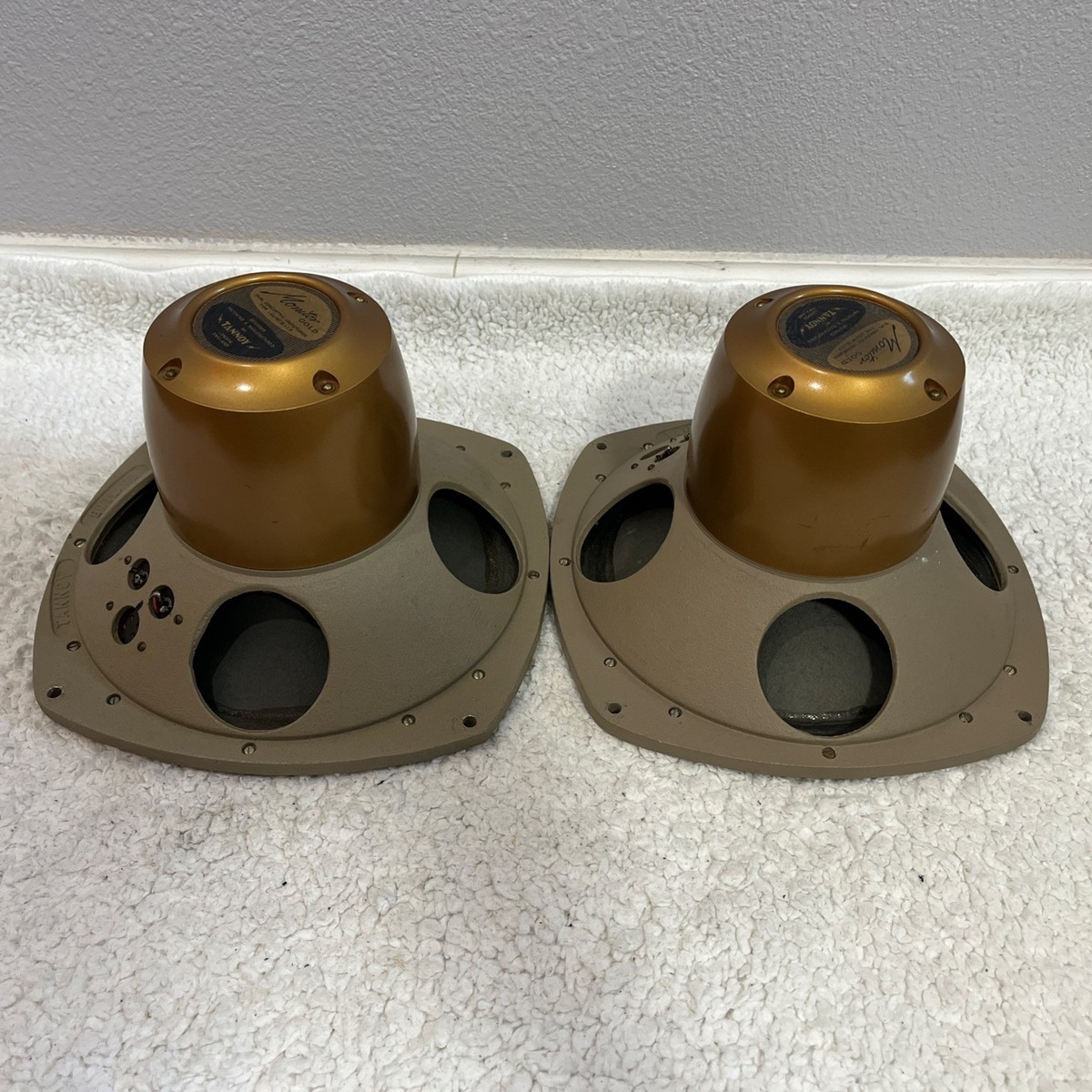 Tannoy Monitor Gold LSU/HF/Ⅲ.LZ/8 Speaker Units - Vintage Pair 10