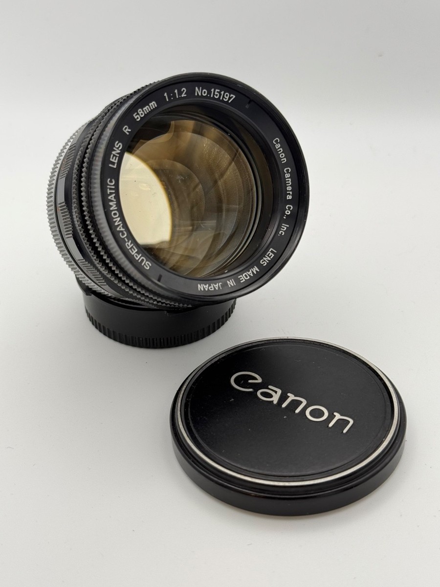 希少Canon SUPER-CANOMATIC LENS R 100mm F2 キャノン スーパー