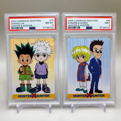 PSA 9 / 8 Hunter x Hunter Gon & Killua & Kurapika & Leorio MT