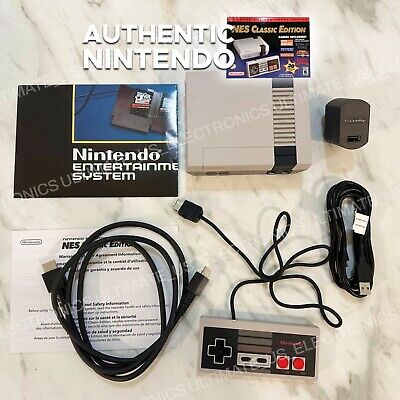 Authentic Nintendo Classic Edition NES Mini Game Console USA