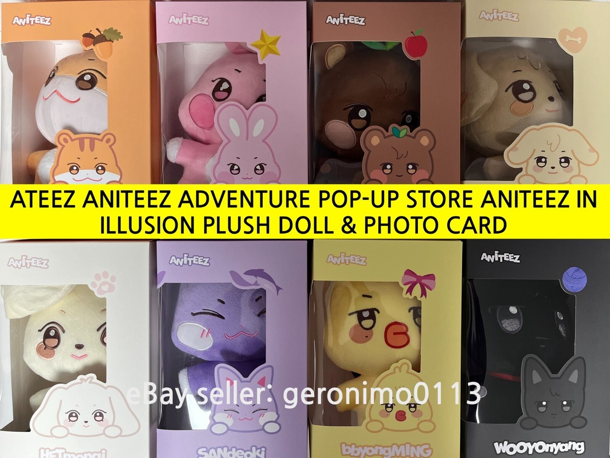 ATEEZ ANITEEZ ADVENTURE POP-UP STORE ANITEEZ IN ILLUSION-PLUSH