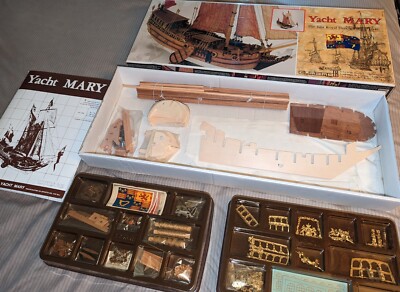 Mamoli MV28 YACHT MARY 1/54 Scale Length: 483 mm, Height: 479mm | eBay