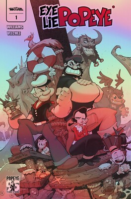 🥬 EYE LIE POPEYE #1 (OF 5) SOMMARIVA 🌟FOIL🌟 VARIANT *1/15/25