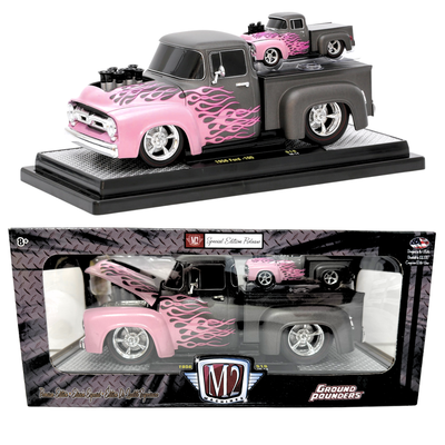 M2 Machines Ground Pounders 1956 Ford F-100 Special Edition