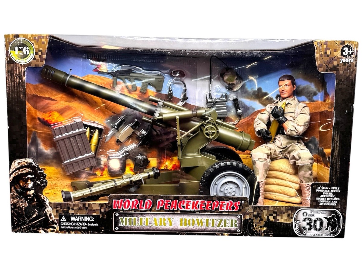 World Peacekeepers 1:6 Military Howitzer Set 12