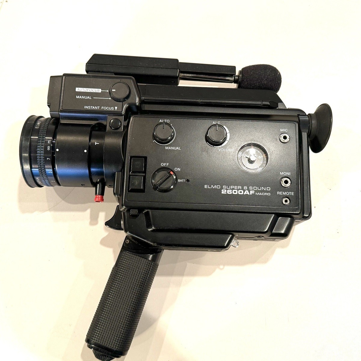 For Parts or Repair] ELMO Super 8 Sound 2600AF macro movie camera