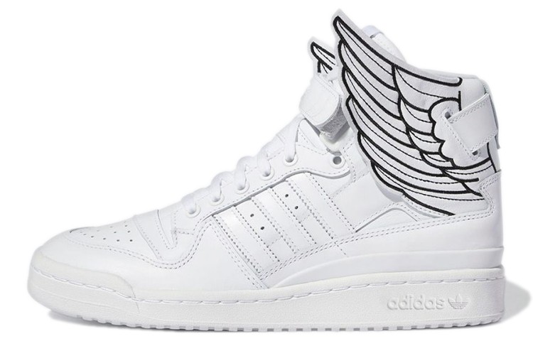 Adidas Forum Hi Wings 4.0 Jeremy Scott White Black - GX9445 Shoes