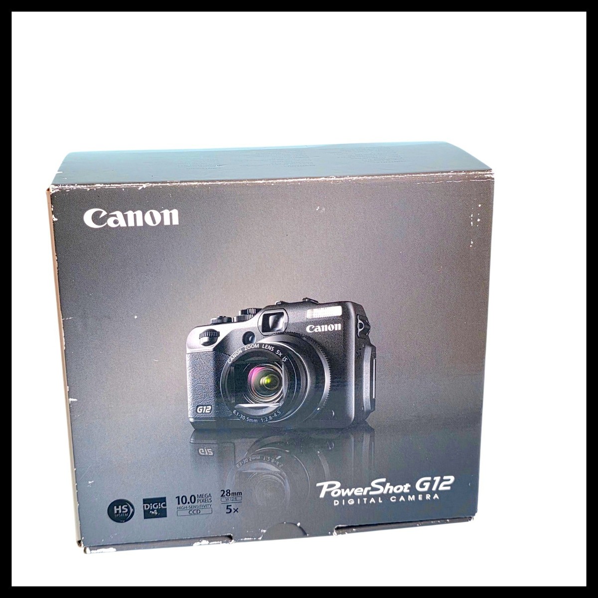 Canon PowerShot G12 Digital Camera 10.0 Megapixels 5x Optical Zoom