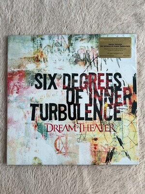 DREAM THEATER Six Degrees Of Inner Turbulence 180g 2LP 2013 1st