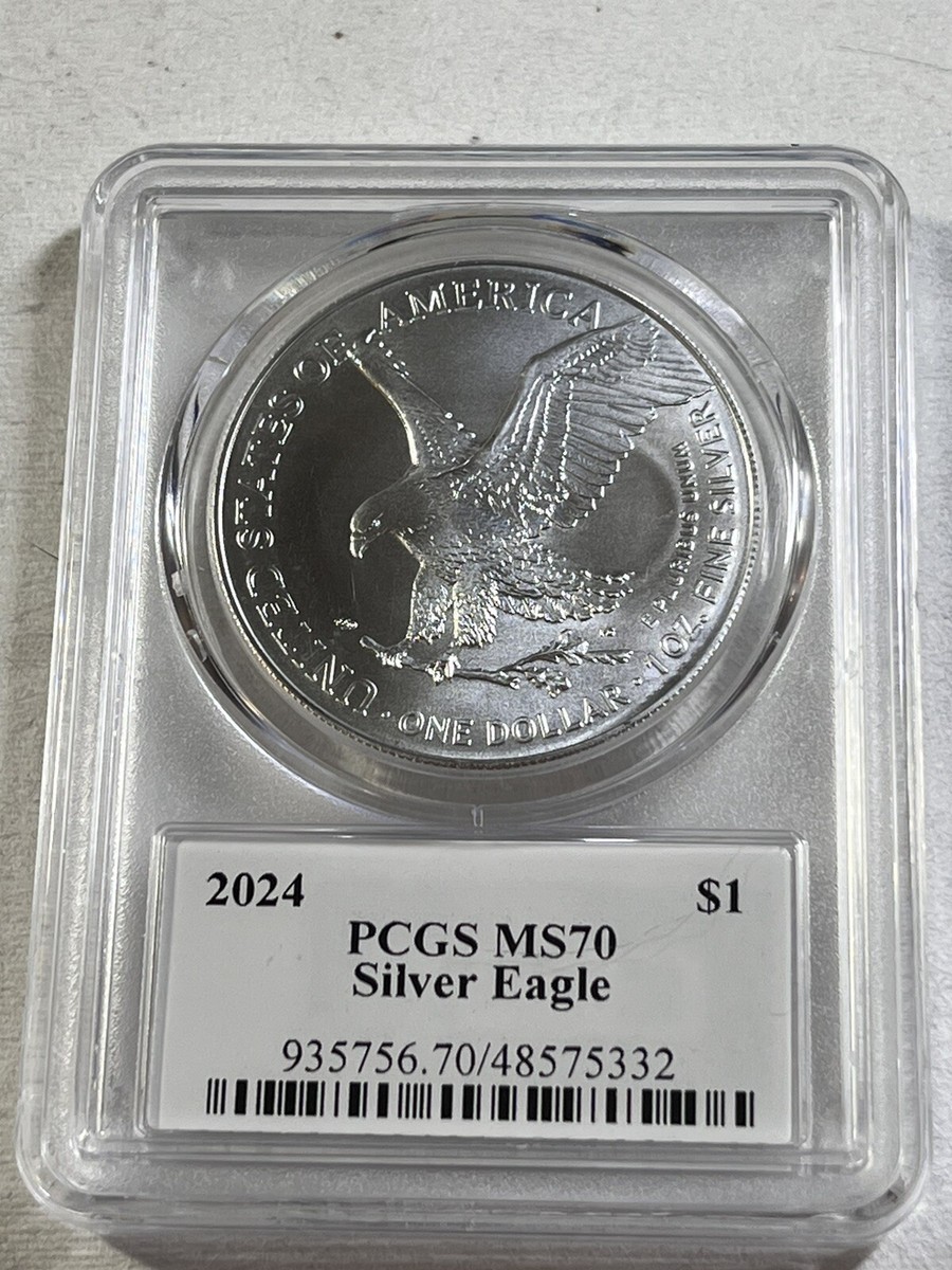 2024 Silver Eagle PCGS Ultra Label MS 70 | eBay