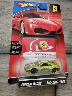 Hot Wheels Ferrari Racer Series 355 Challenge 1:64 green | eBay