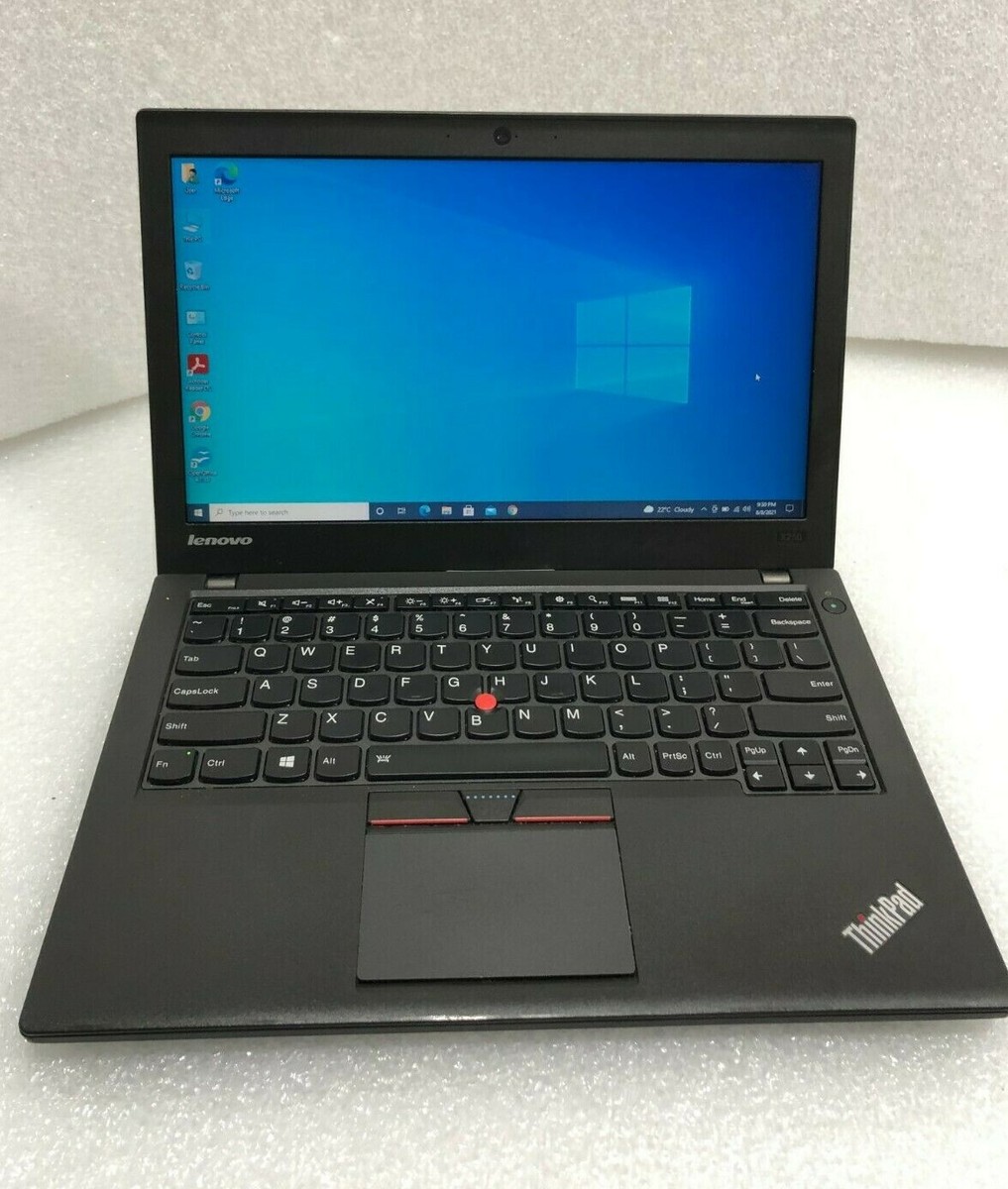 Lenovo ThinkPad X250 Laptop Intel Core I5-5200u 8gb RAM 240gb SSD