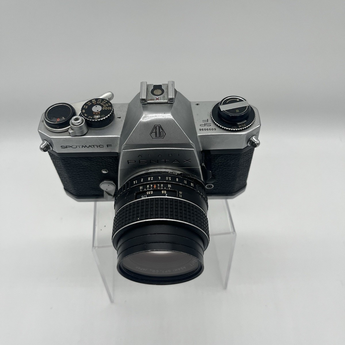 Asahi Pentax SPOTMATIC F SPF Film Camera SMC TAKUMAR 1:1:4/50 lens