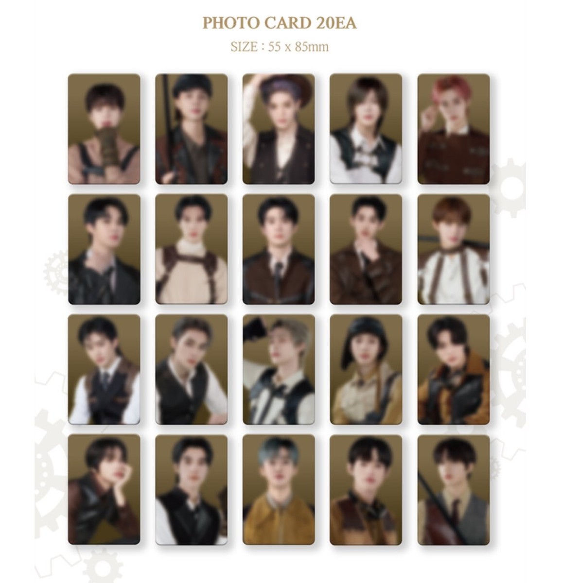 NCT ZONE COUPON CARD CHRISTMAS ver STEAMPUNK ver. popup AGENT NCT