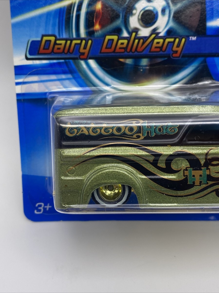 2006 Hot Wheels Treasure Hunt Dairy Delivery. Rare Card Variation