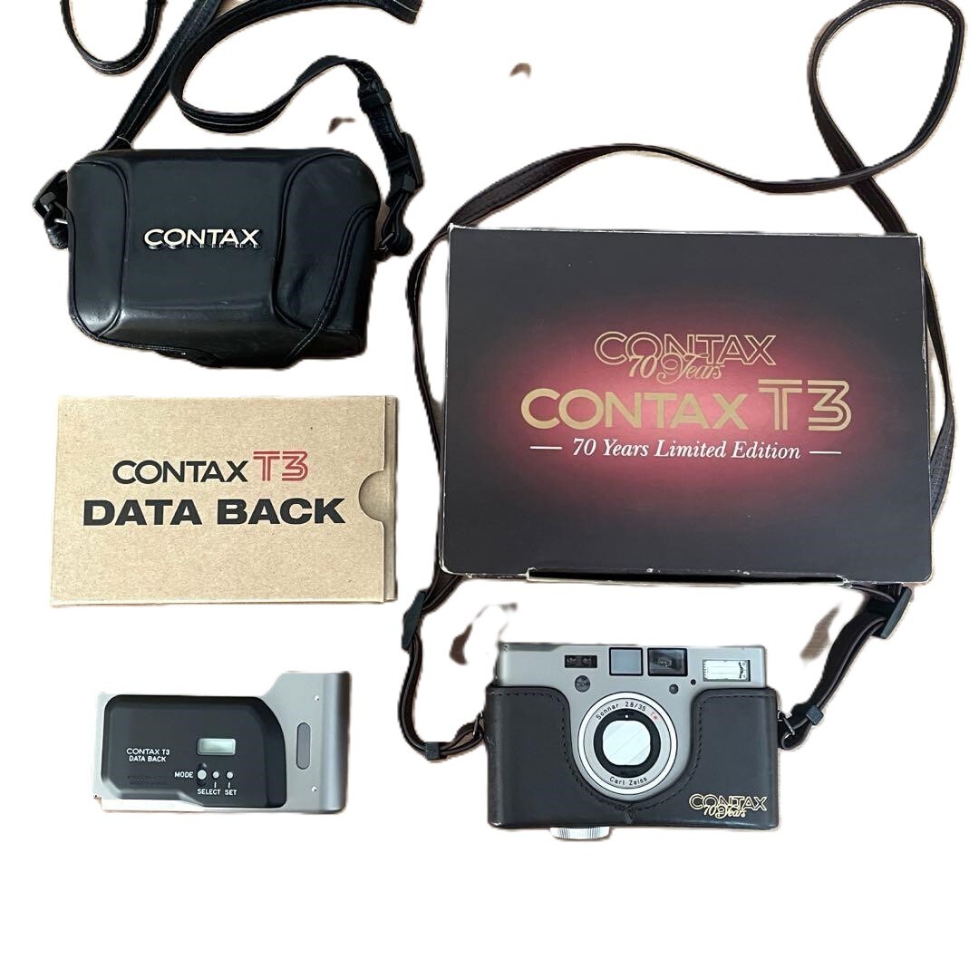 CONTAX T3 70 Years Limited Edition [NEAR MINT] Same-day shipping
